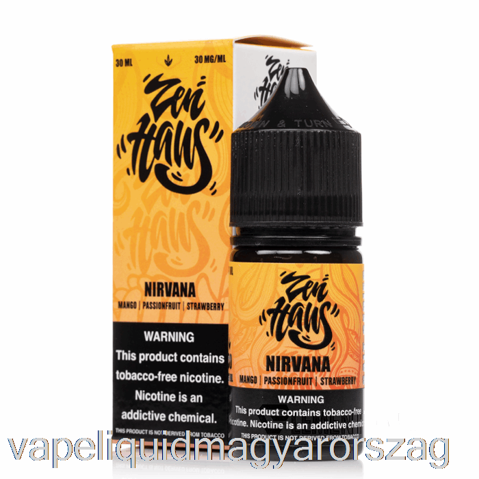 Nirvana - Zen Haus Sók - 30 Ml 50 Mg Vape E Cigi